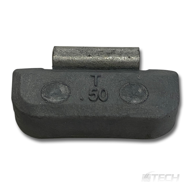 Plasteel Wheel Weight 0.50 oz. T Type 25/Box - Storage